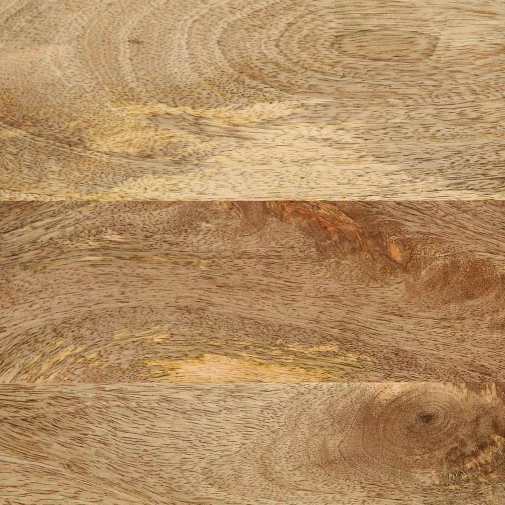Tv-meubel 80x33,5x46 cm massief ruw mangohout zwart – afbeelding 11