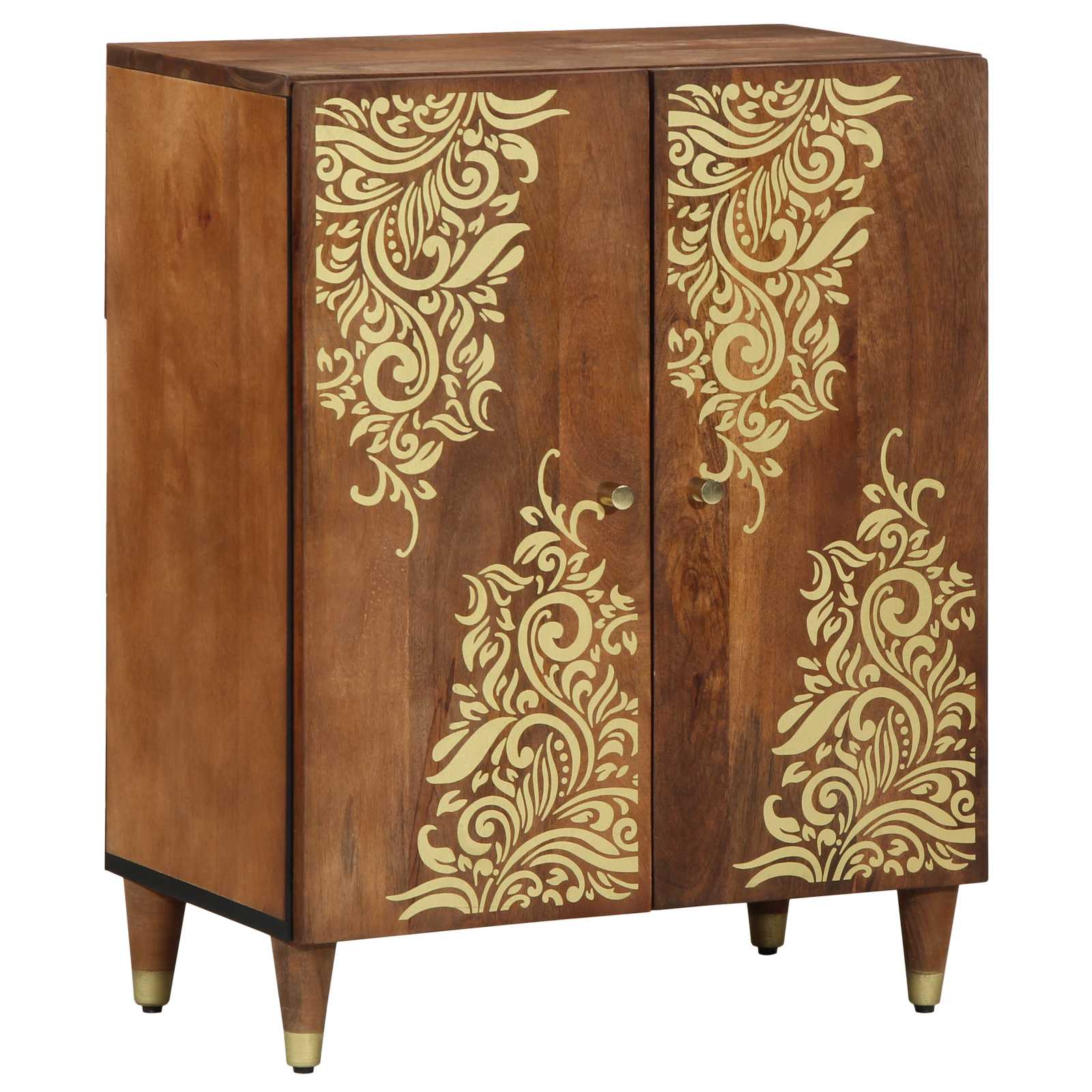 Dressoir Bruin 60 x 33 x 75 cm Massief Mango Hout