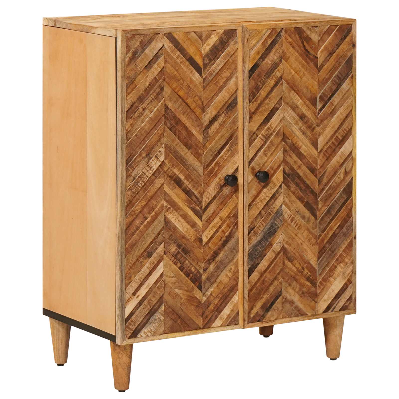 Opslagkasten Bruin 60 x 33,5 x 75 cm Massief Mango Hout