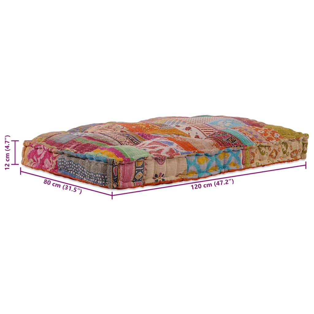 Pallet Sofa Kussen Multikleur 120 x 80 x 12 cm Stof – afbeelding 9