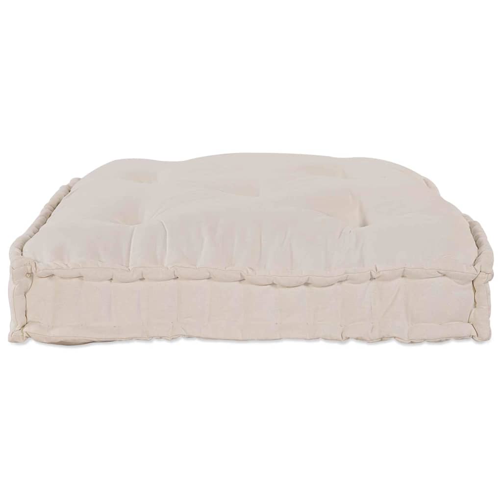 Pallet Sofa Kussen Crèmekleurig 120 x 80 x 12 cm Stof – afbeelding 5