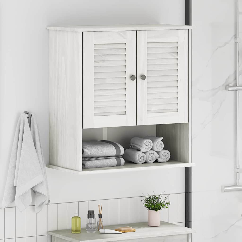 Badkamerkast VIGO Wit en Antiek Wit 67,5 x 34 x 71,5 cm