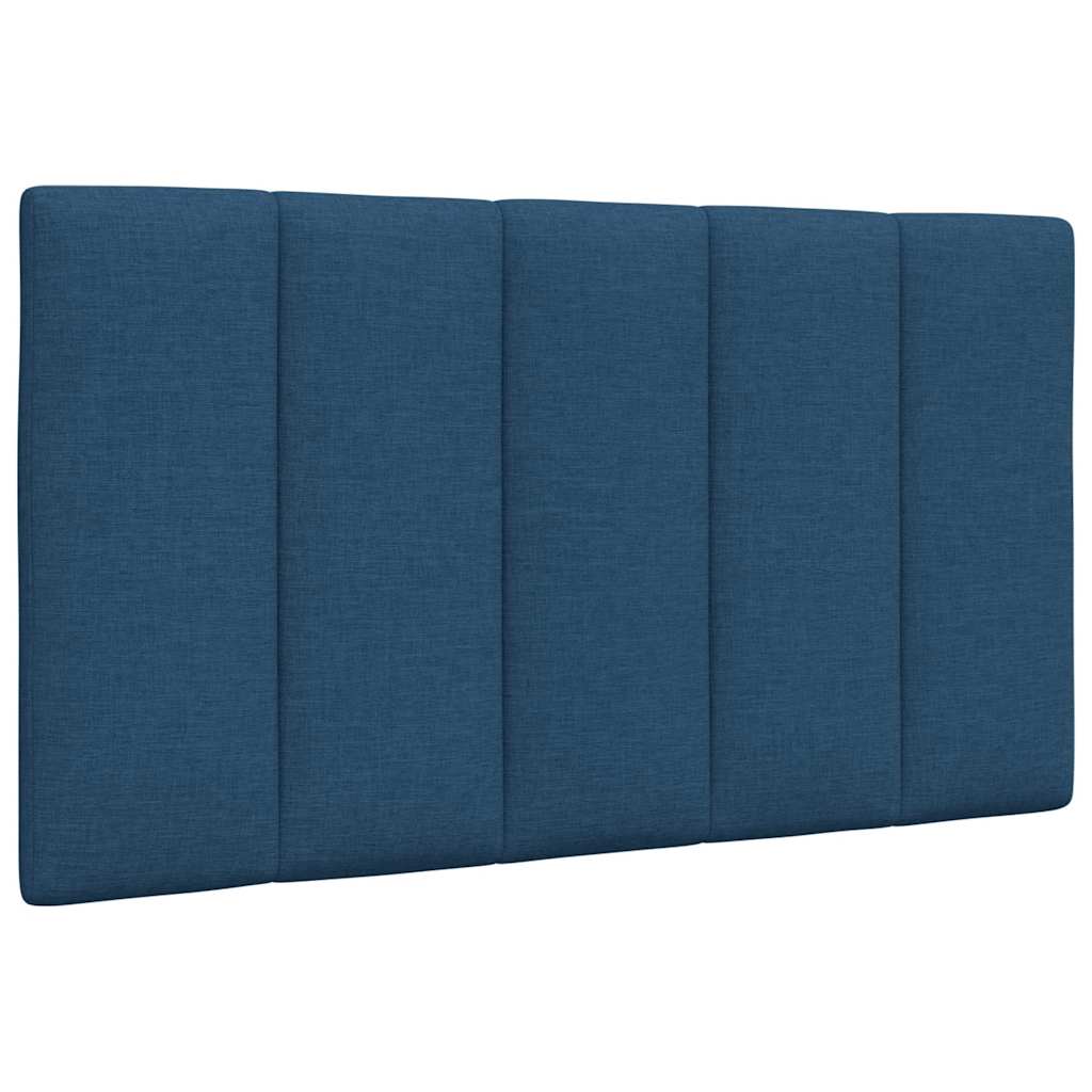 Hoofdbordkussen "Hanko" 90 cm stof blauw – afbeelding 1