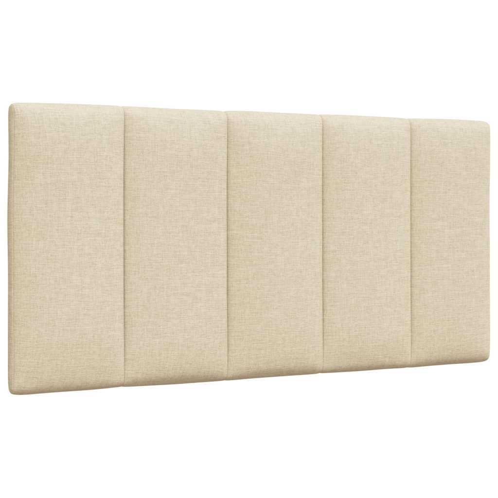 Hoofdbordkussen "Hanko" 100 cm stof crèmekleurig – afbeelding 1