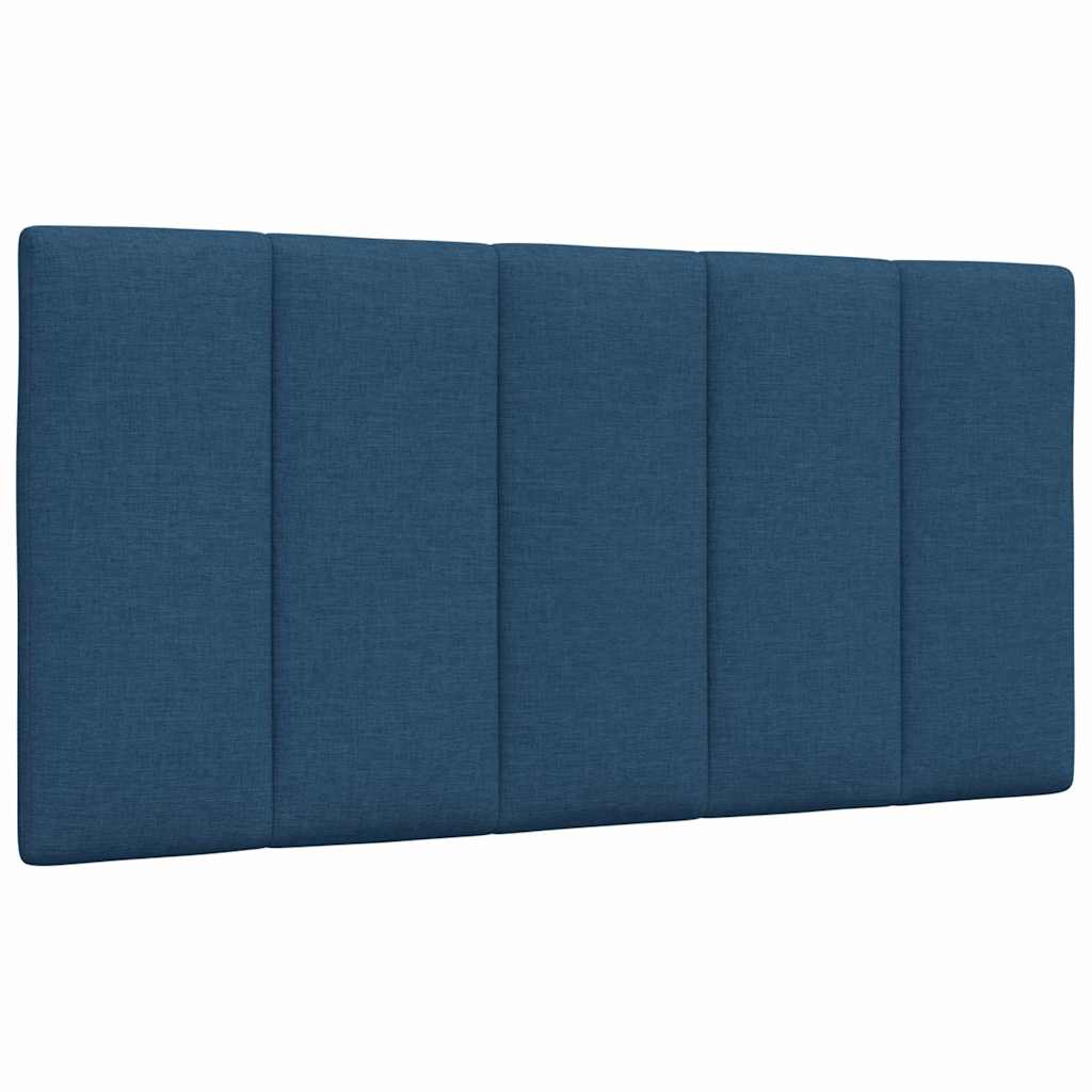Hoofdbordkussen "Hanko" 100 cm stof blauw – afbeelding 1