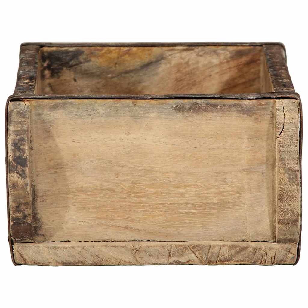 Dienblad 4 st Bruin 30 x 15 x 9 cm Massief Gerecycled Hout – afbeelding 6