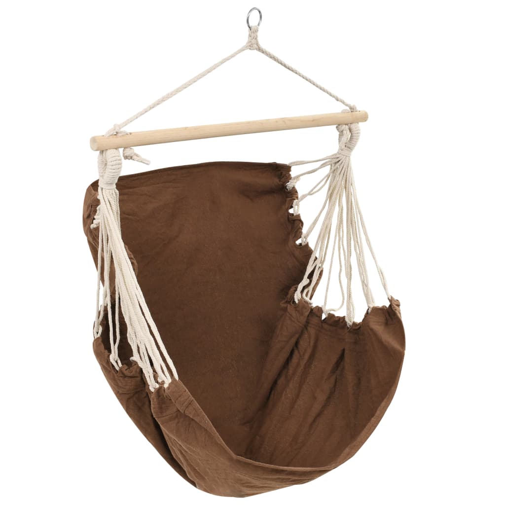 Hangstoel bruin (large) – afbeelding 1