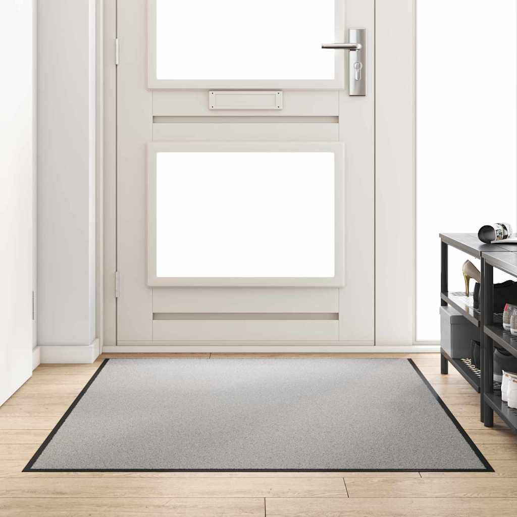 Deurmat Grijs en zwart 120 x 180 cm 100% Polyamide – afbeelding 1