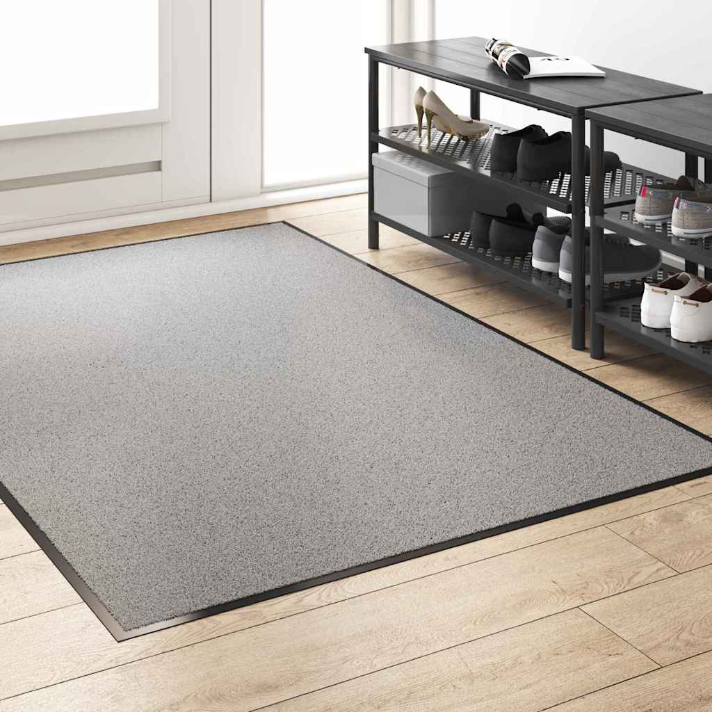 Deurmat Grijs en zwart 120 x 180 cm 100% Polyamide – afbeelding 3