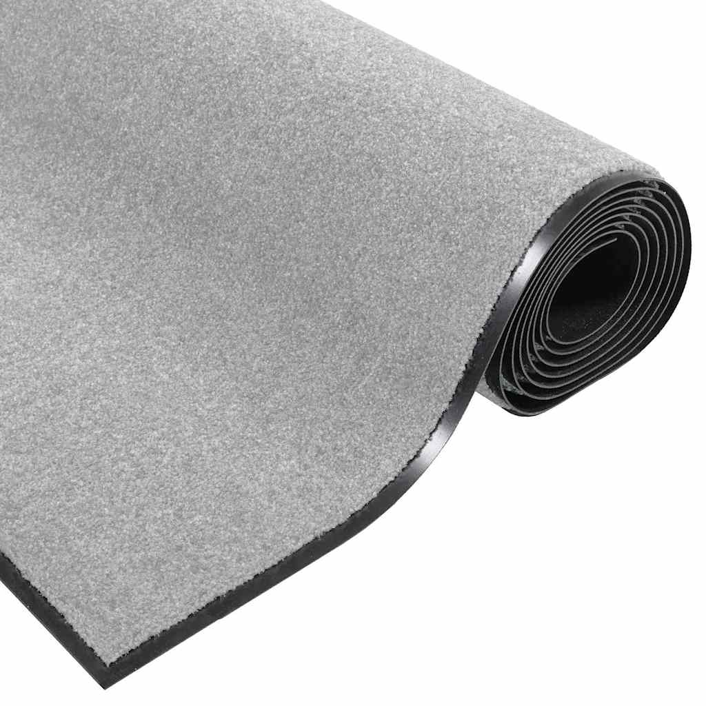 Deurmat Grijs en zwart 120 x 180 cm 100% Polyamide – afbeelding 5