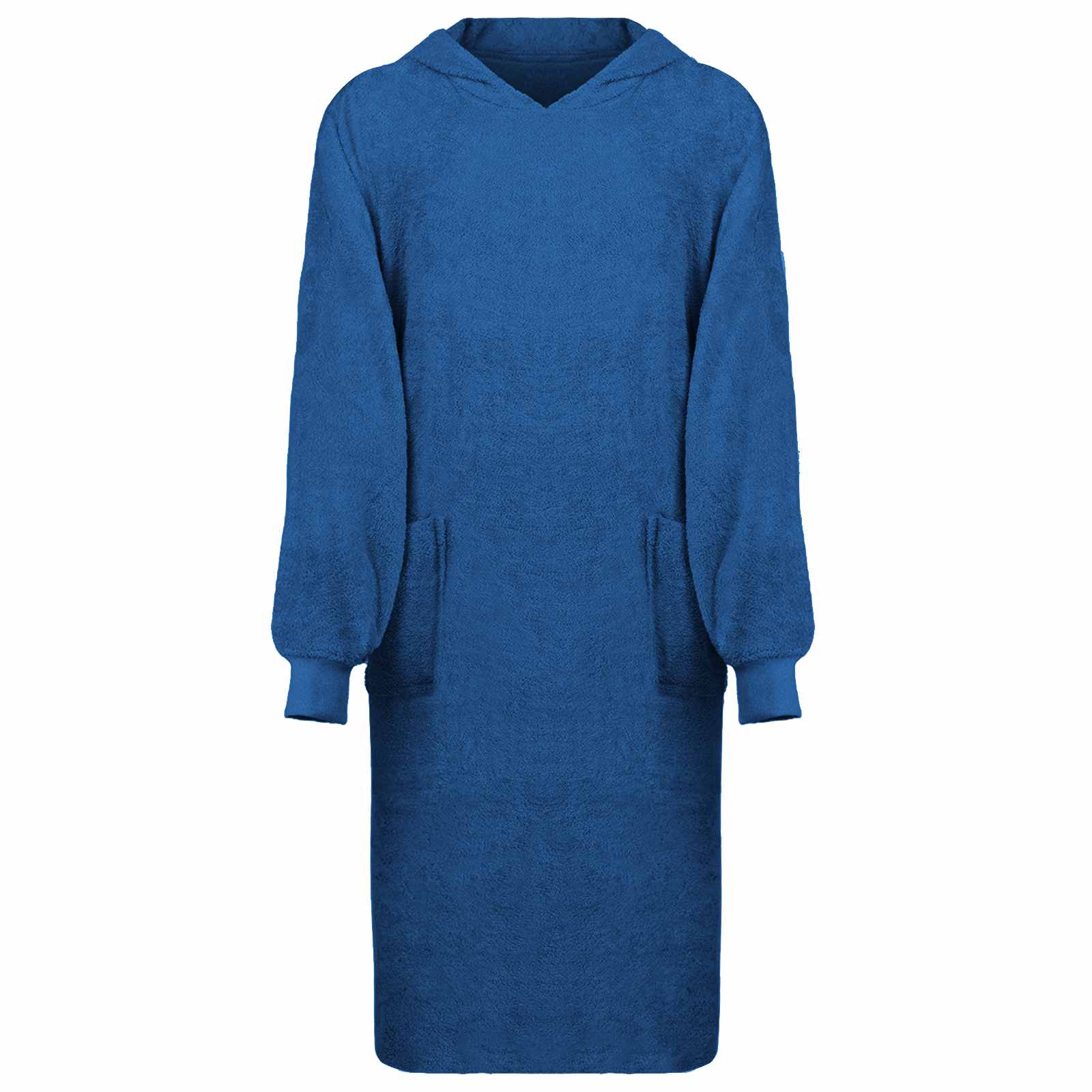 Deken hoodie KINN Marineblauw XL Katoen