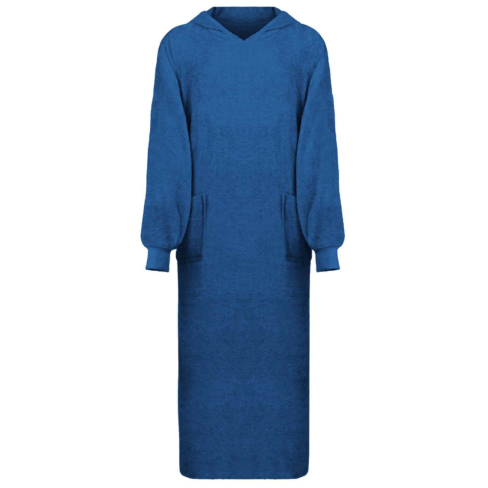Deken hoodie KINN Marineblauw XXL Katoen