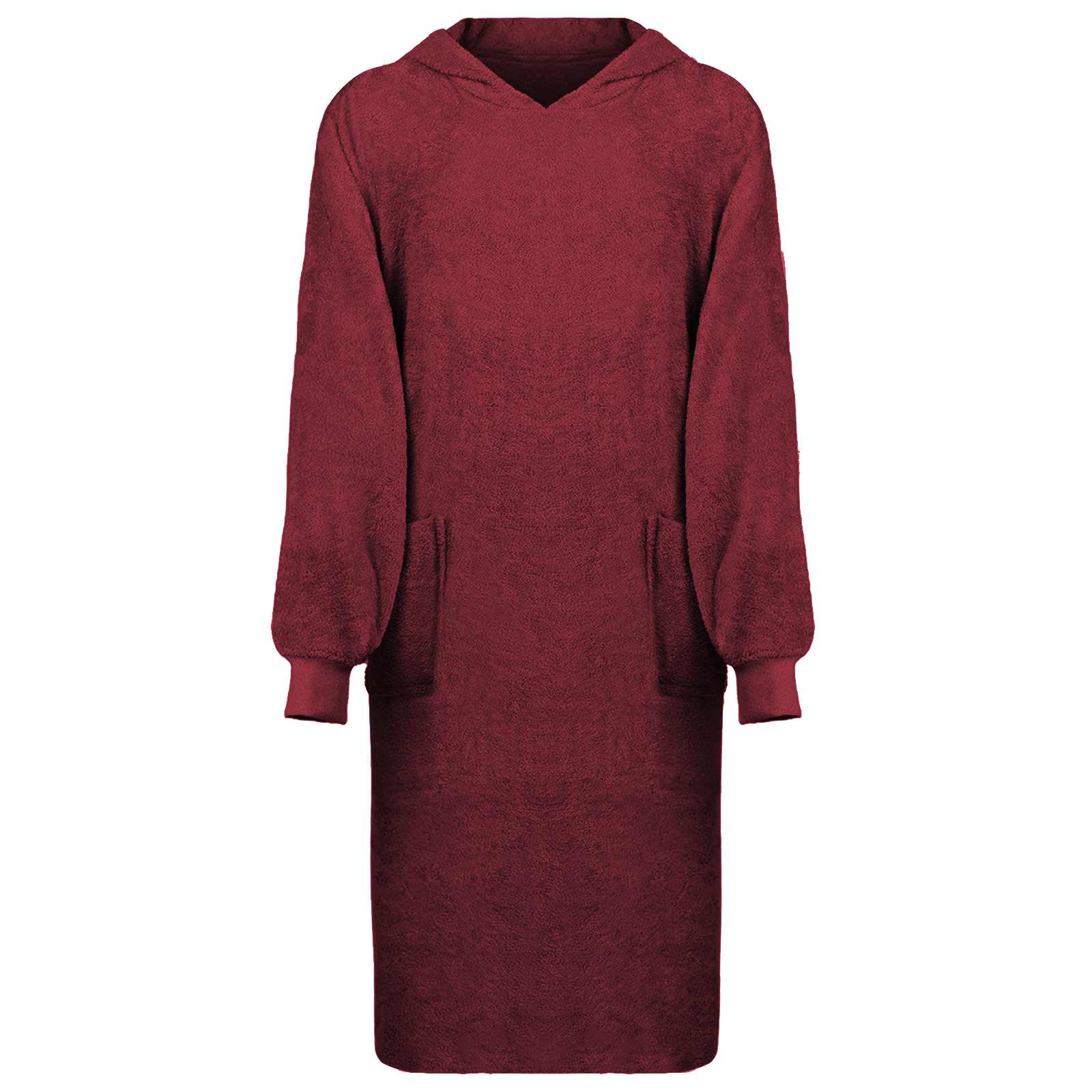 Deken hoodie KINN Rood XL Katoen