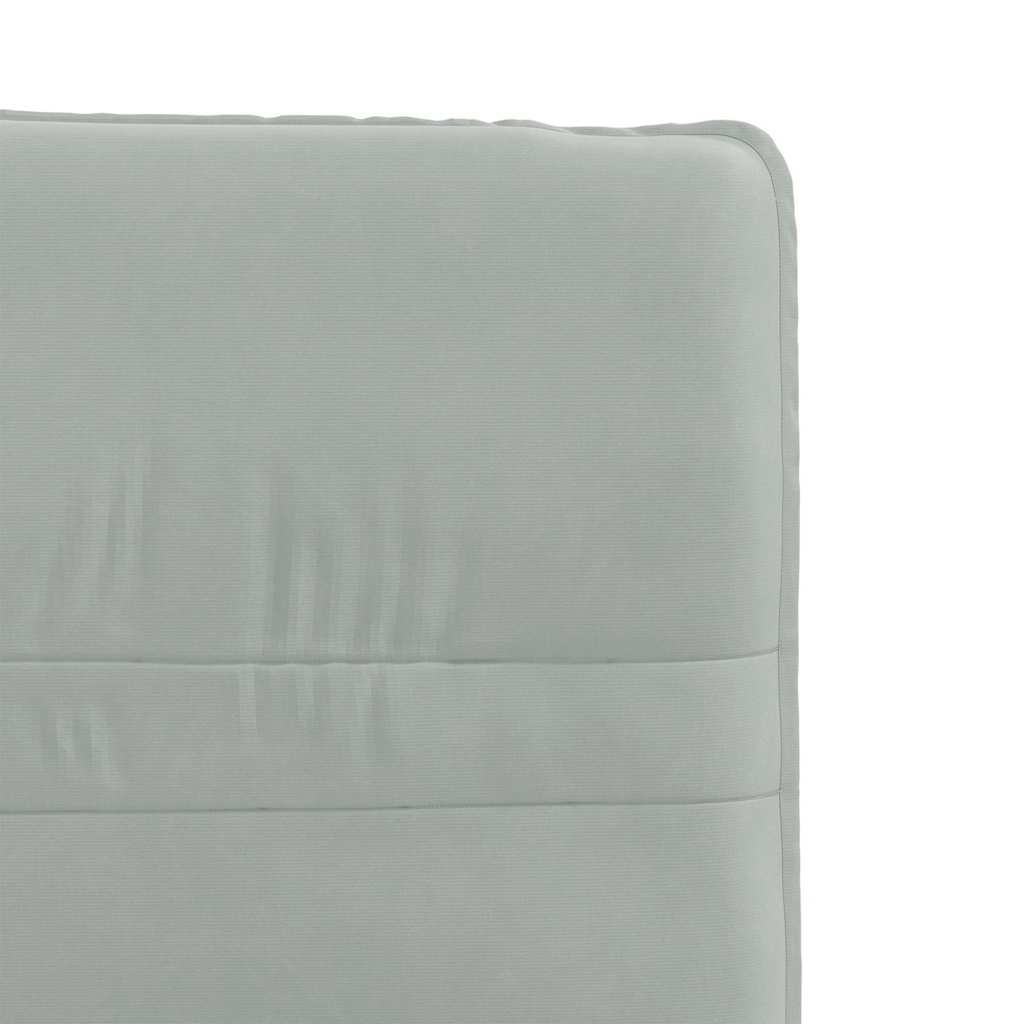 Eetkamerstoelen 2 st fluweel lichtgrijs – afbeelding 7