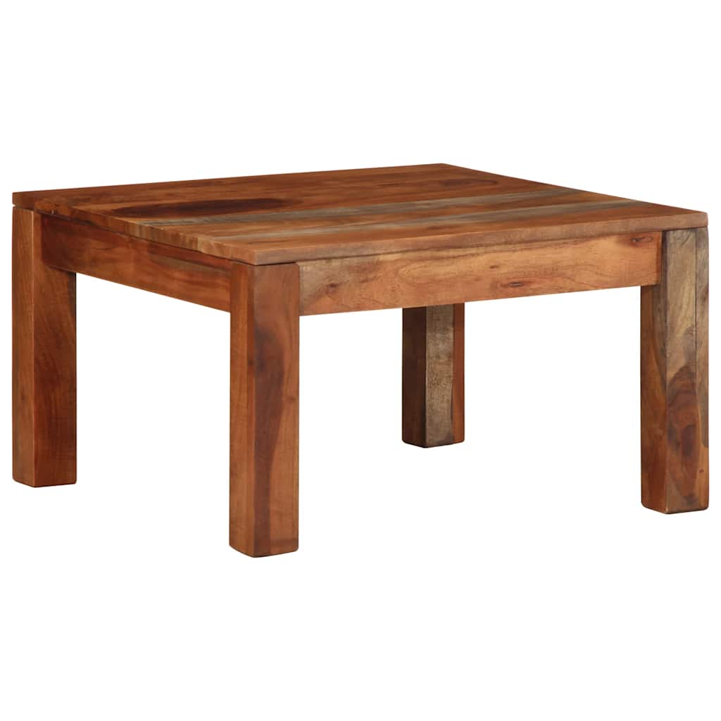 Salontafel 60x60x35 cm massief acaciahout