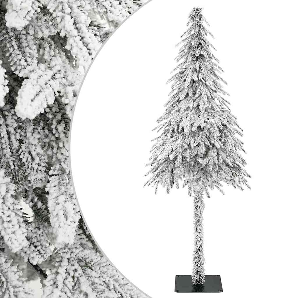 Kunstkerstboom Wit 76 x 76 x 180 cm Polyethyleen en Metaal