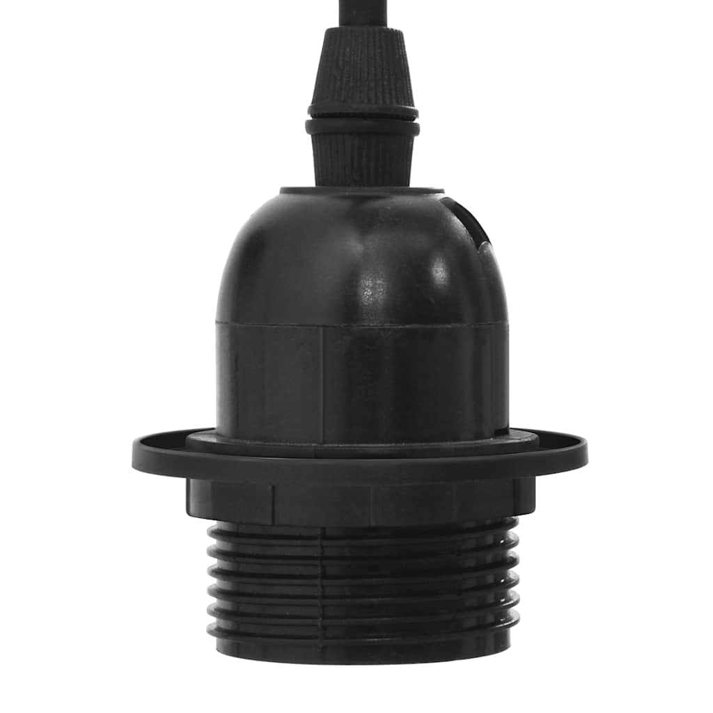 Hanglamp met 3 lamphouders E27 metaal zwart – afbeelding 10