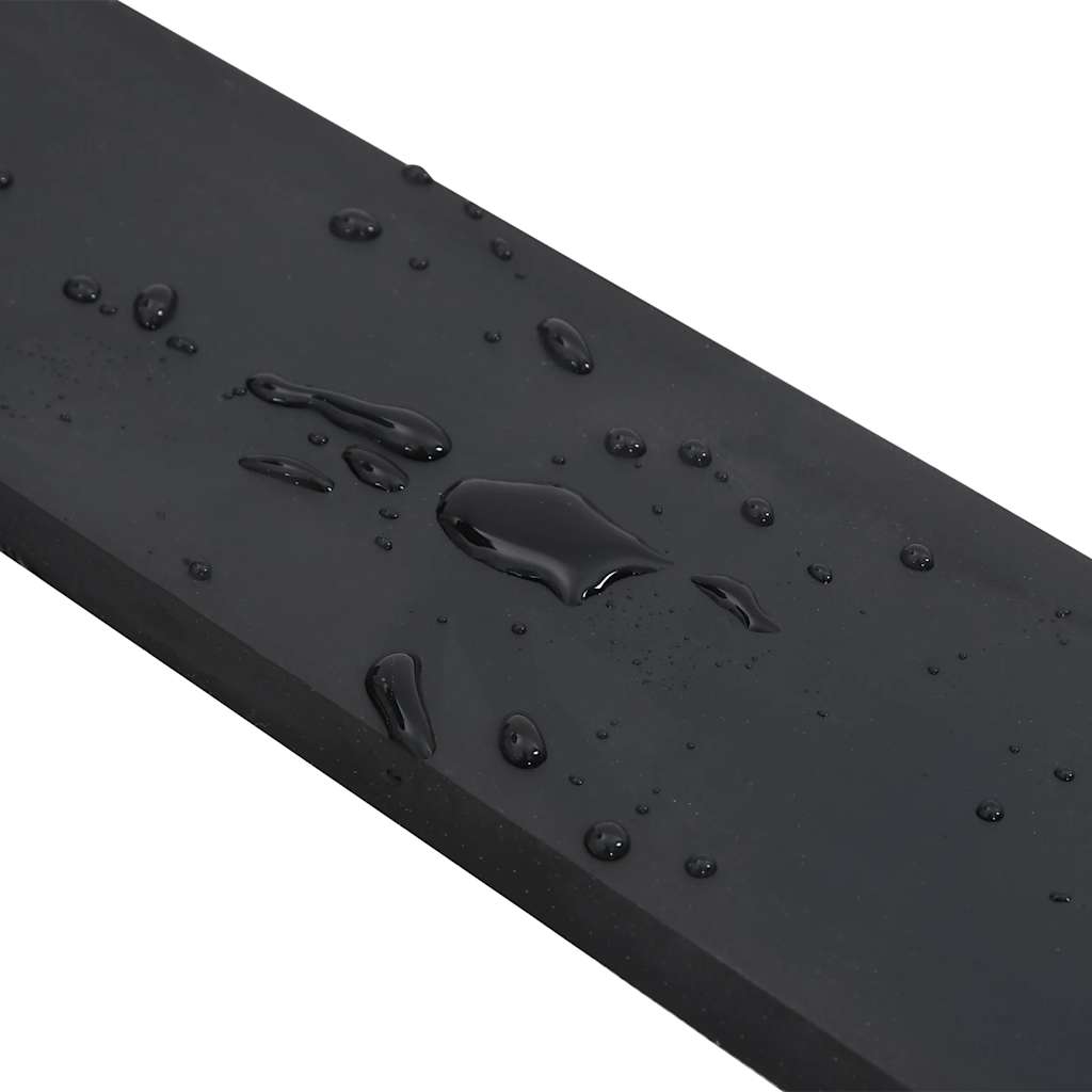 Rubberen rand voor sneeuwploeg 250x8x1 cm zwart – afbeelding 5