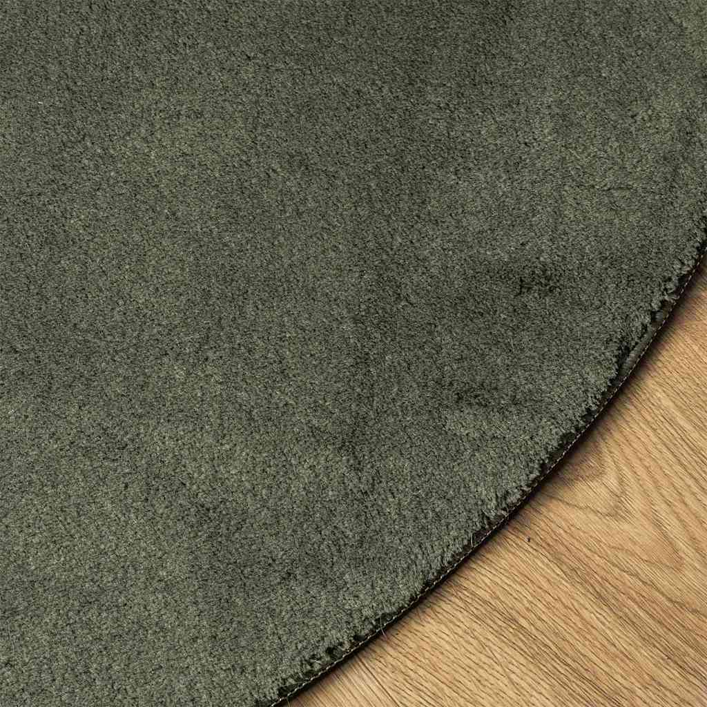 Vloerkleden HUARTE Bosgroen 80 x 150 cm Polyester – afbeelding 4