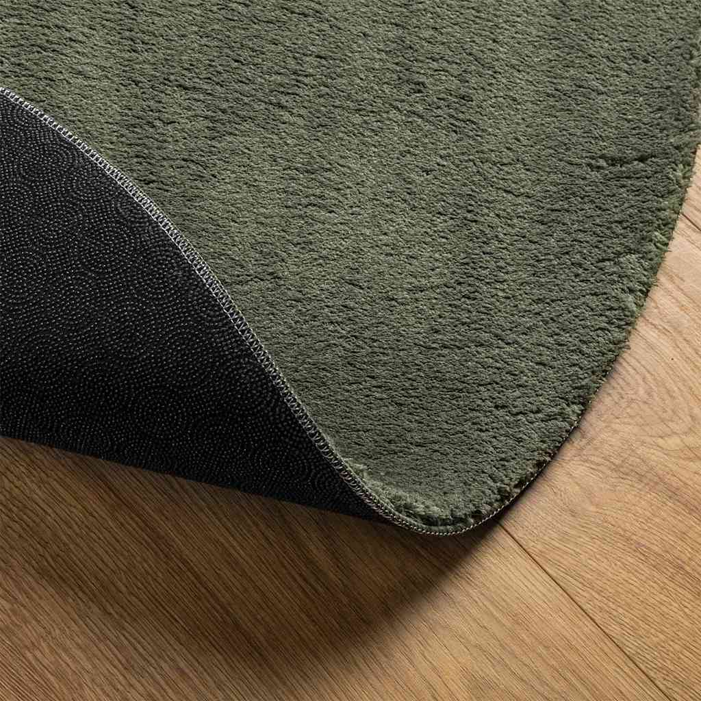 Vloerkleden HUARTE Bosgroen 80 x 150 cm Polyester – afbeelding 5