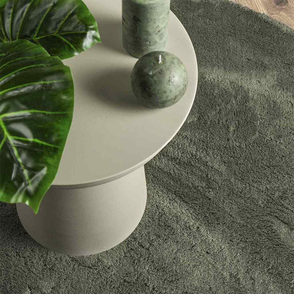 Vloerkleden HUARTE Bosgroen 80 x 150 cm Polyester – afbeelding 6