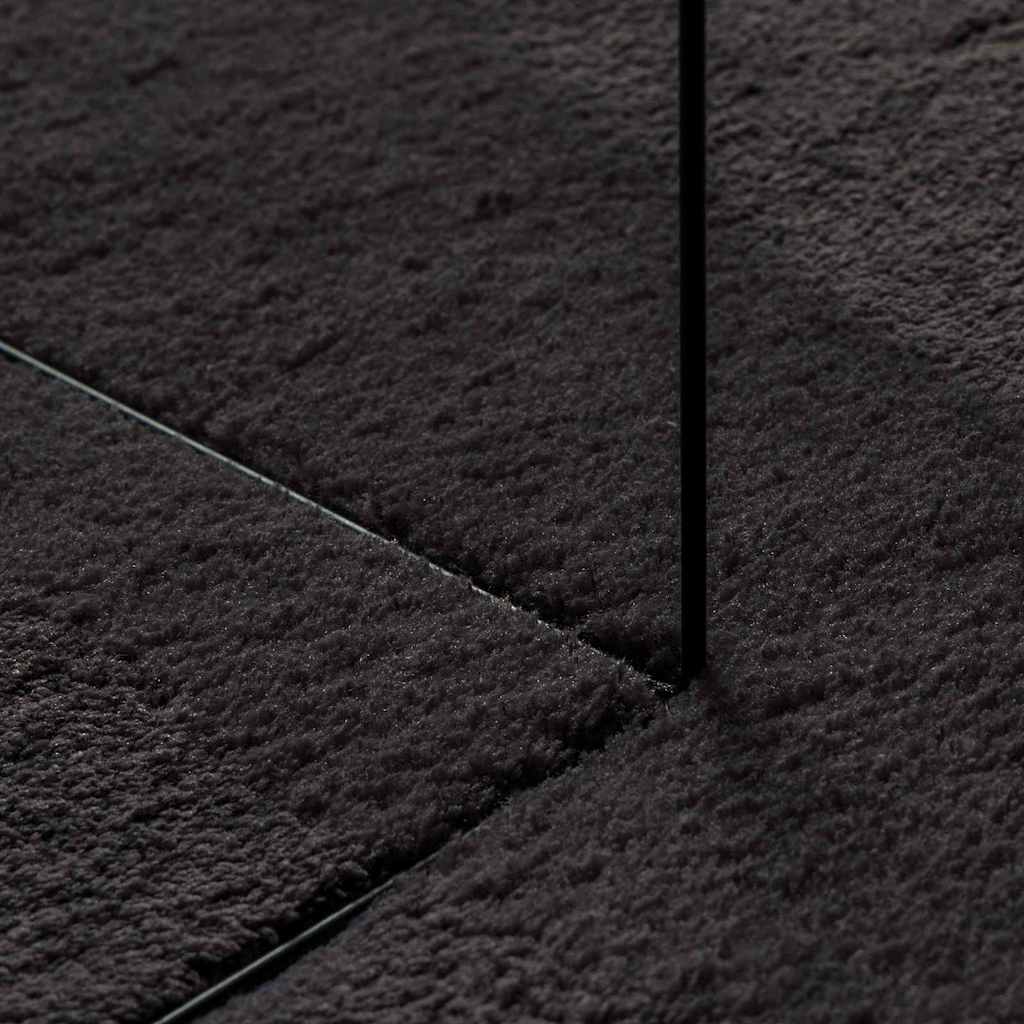 Vloerkleden HUARTE Zwart 80 x 150 cm Polyester – afbeelding 8