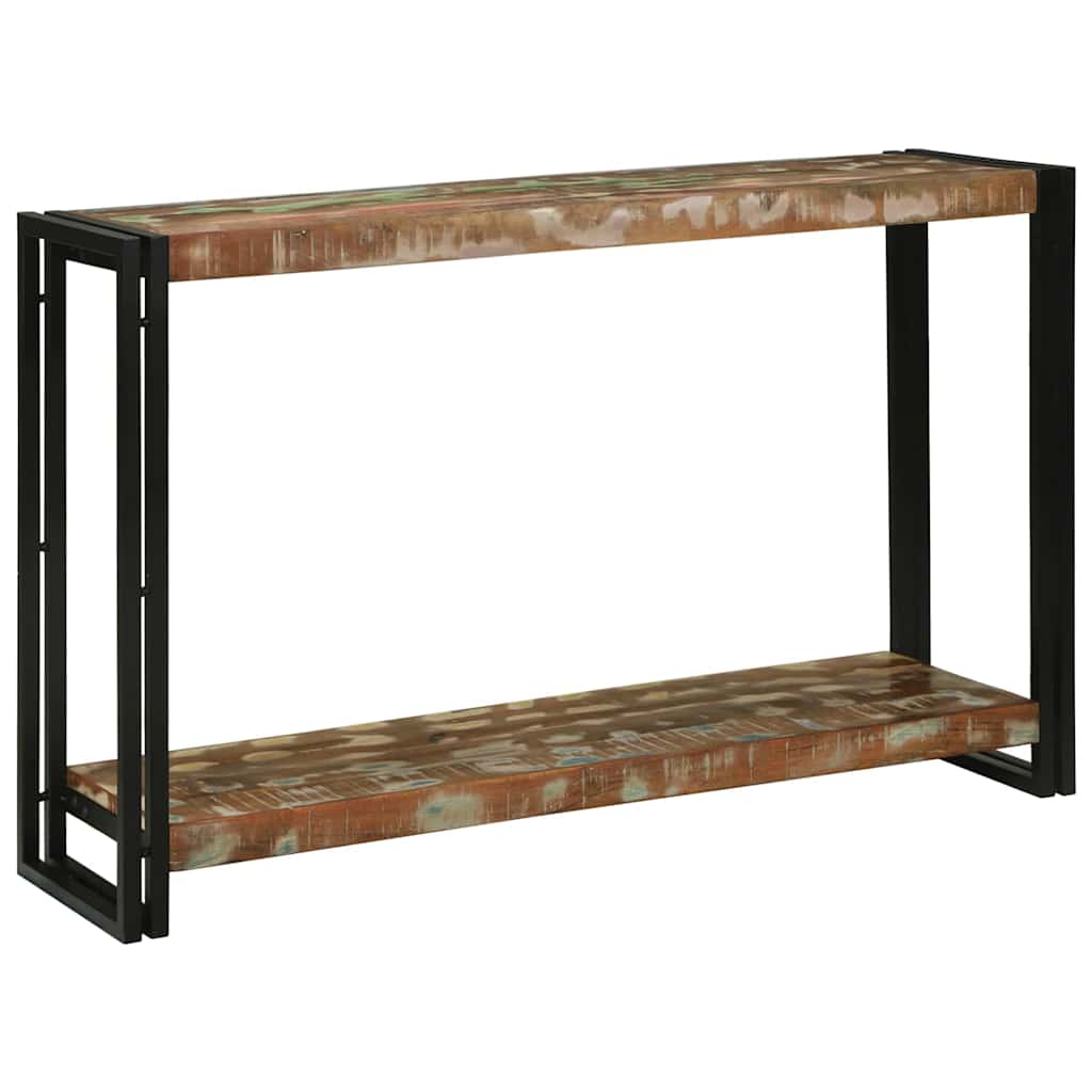 Wandtafel Multikleur 120 x 33 x 75 cm Massief Gerecycled Hout