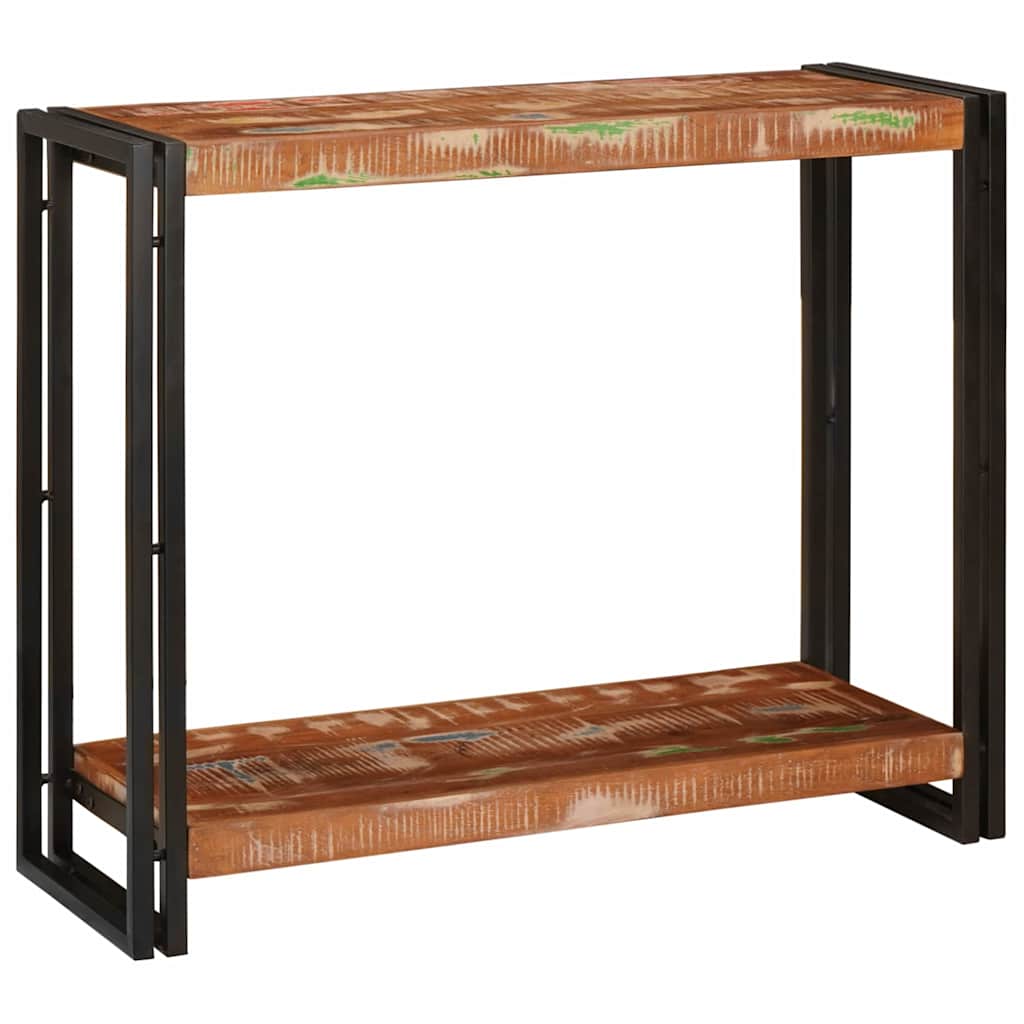 Wandtafel Multikleur 90 x 33 x 75 cm Massief Gerecycled Hout