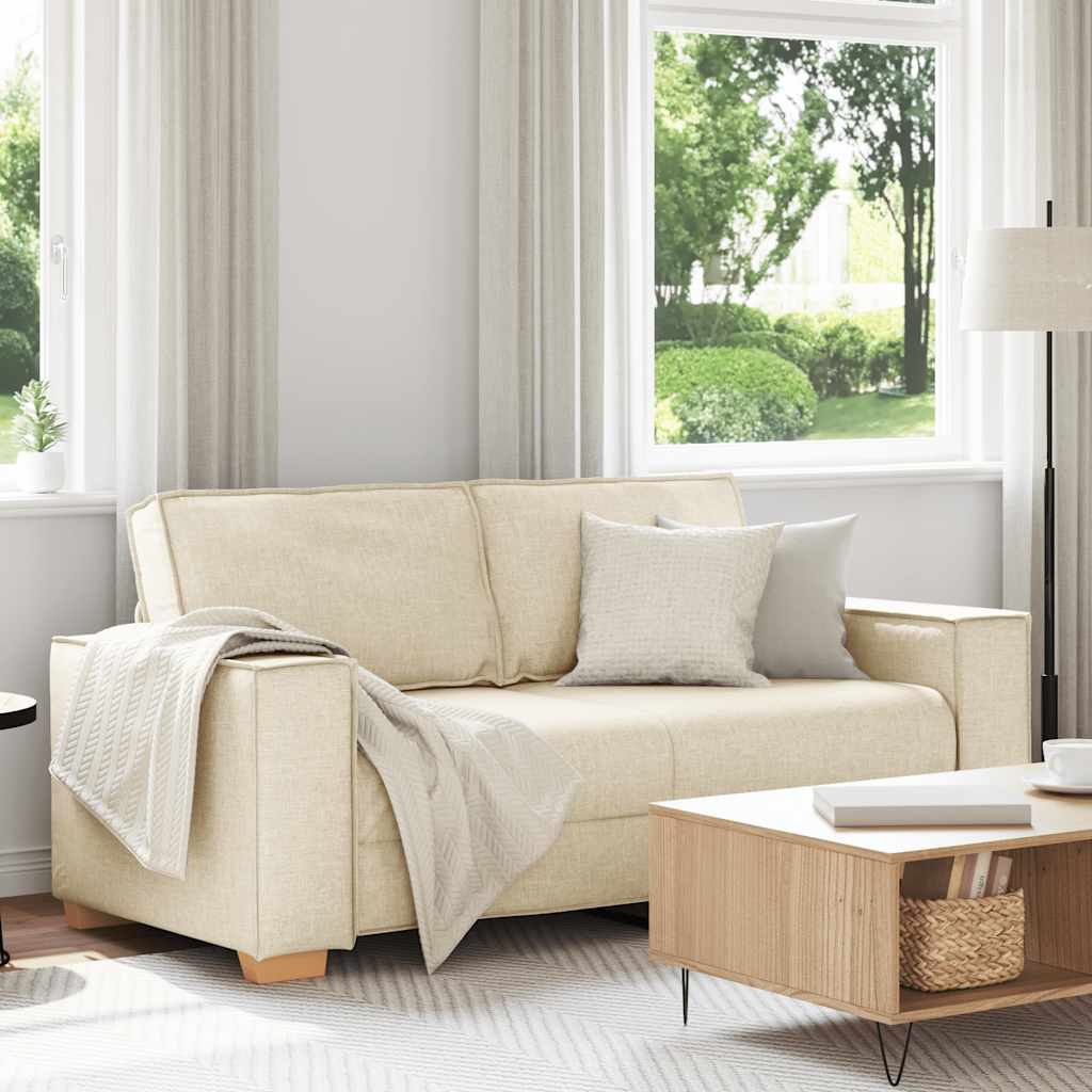 2-zitsbank Linnen 180x78x84 cm