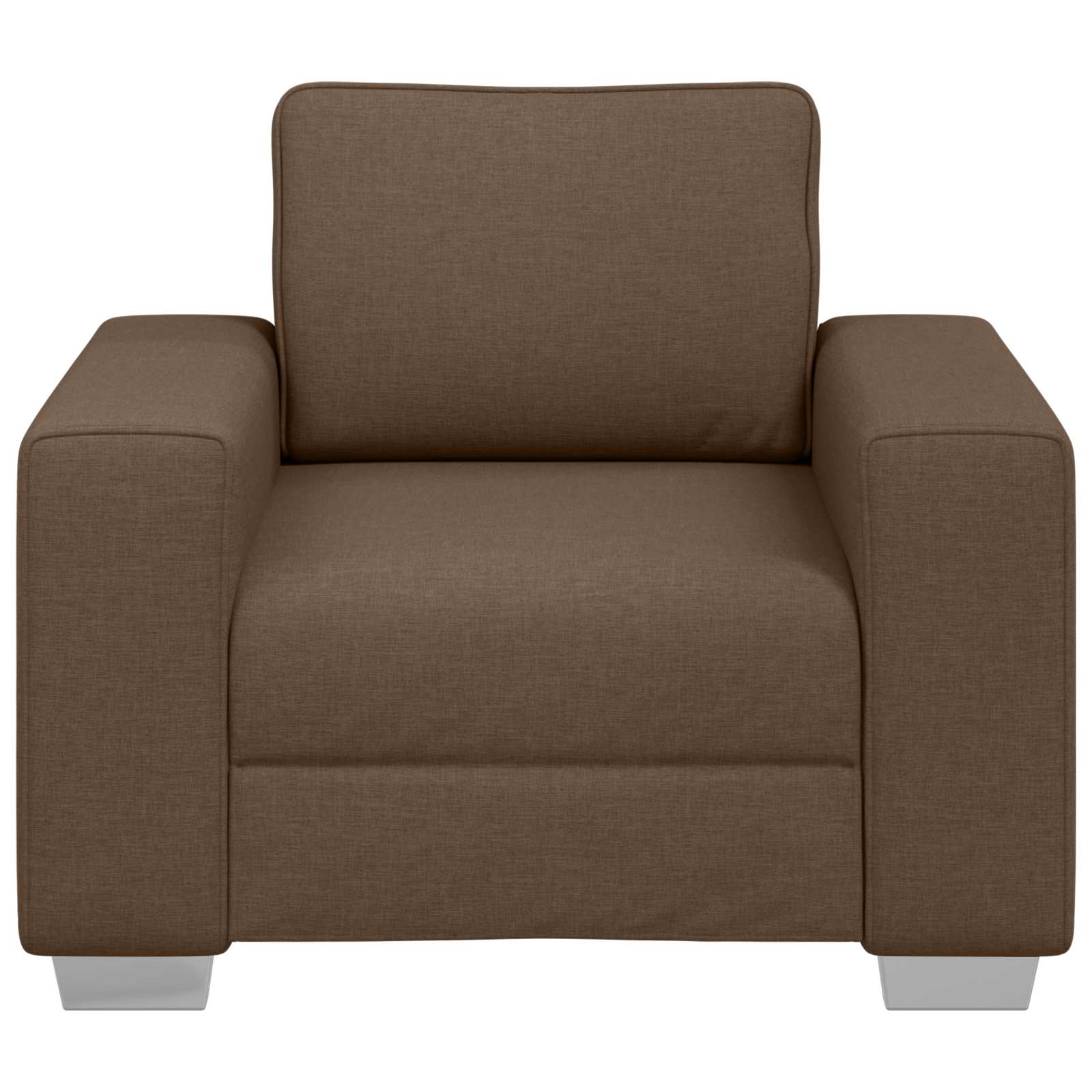 Sofa Stoel Bruin 100 cm Stof – afbeelding 3