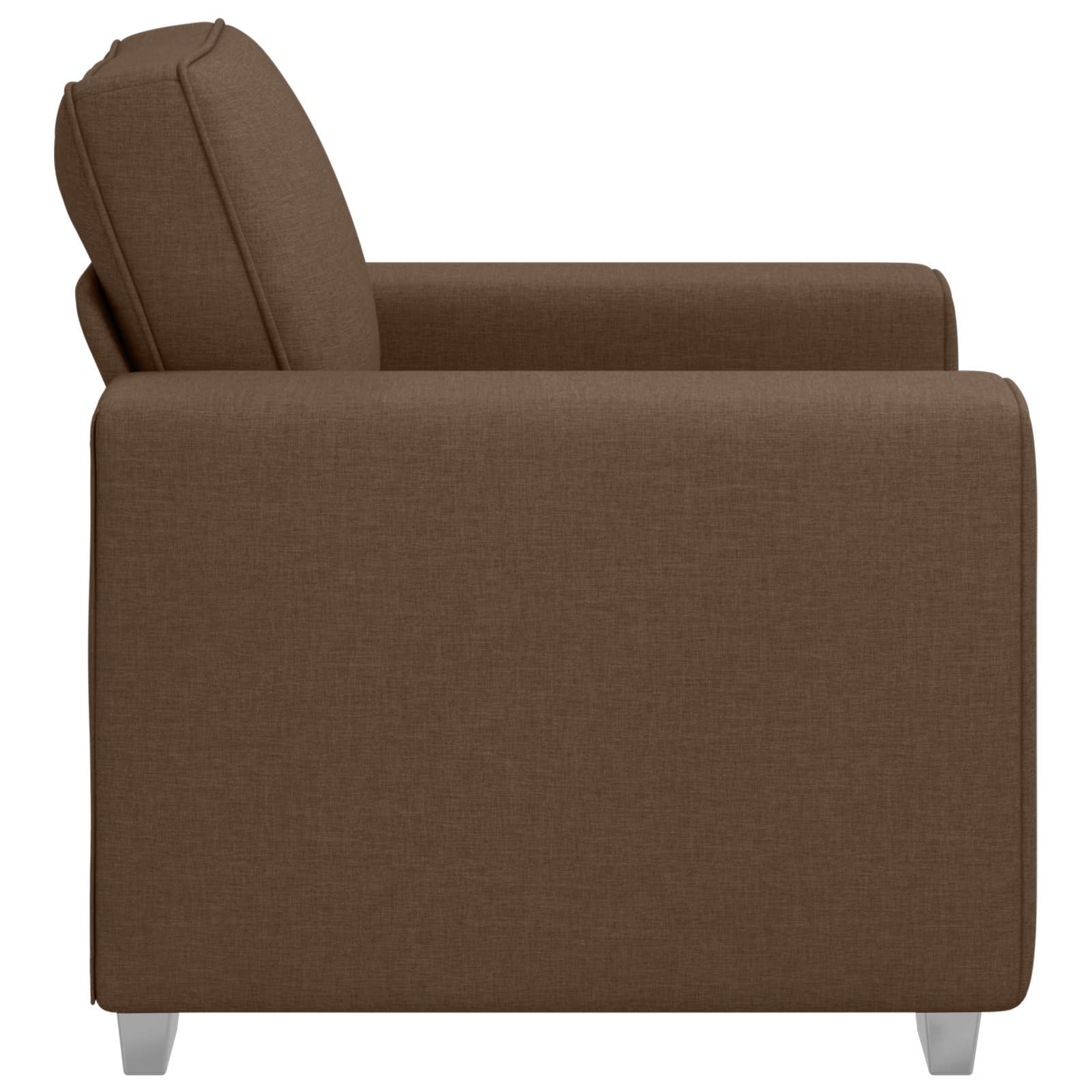 Sofa Stoel Bruin 100 cm Stof – afbeelding 4