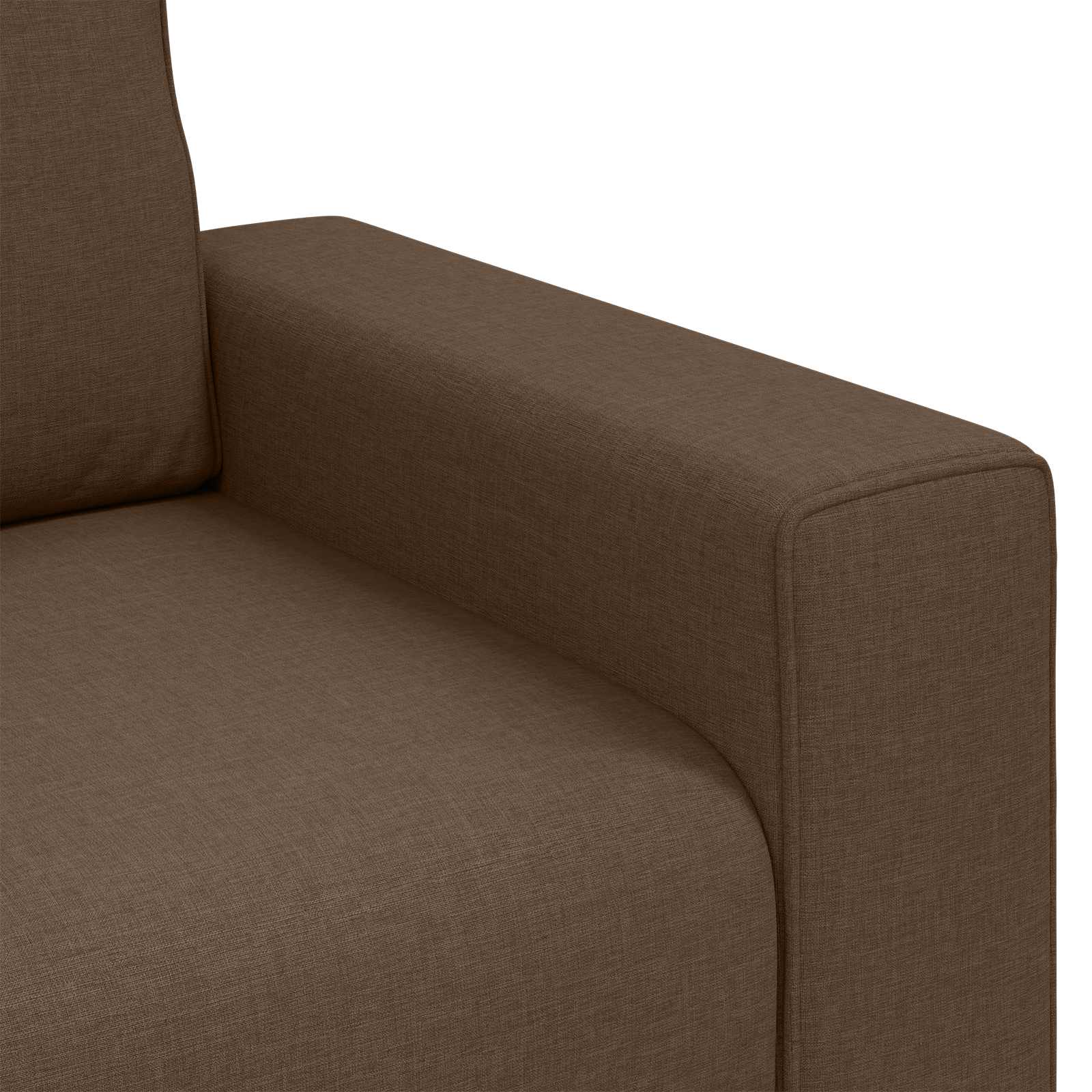 Sofa Stoel Bruin 100 cm Stof – afbeelding 6