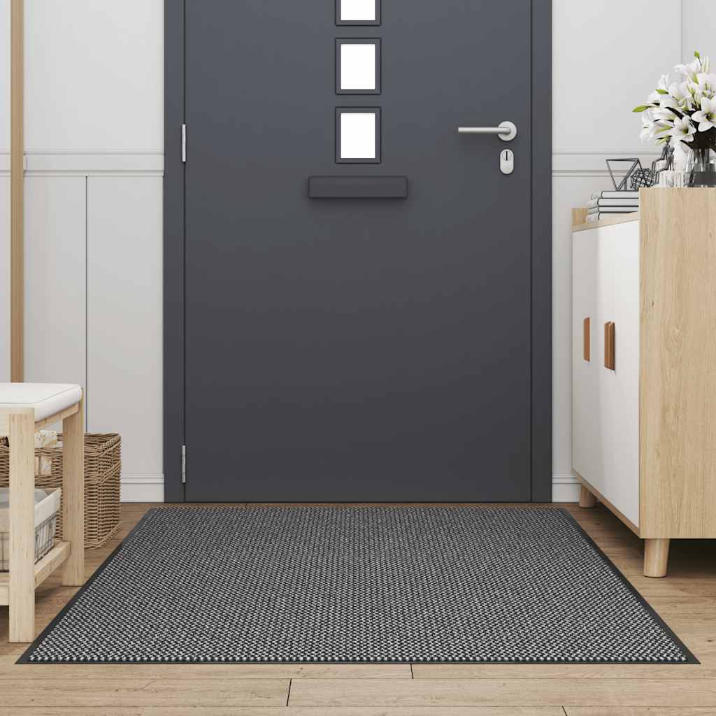 Deurmat 115x200 cm antracietkleurig – afbeelding 2