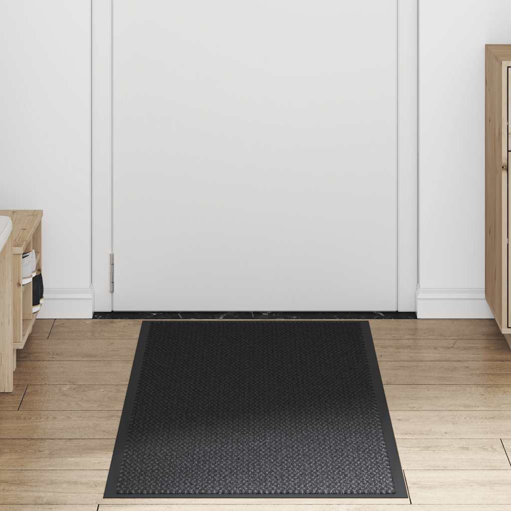 Deurmat 60x150 cm zwart – afbeelding 2