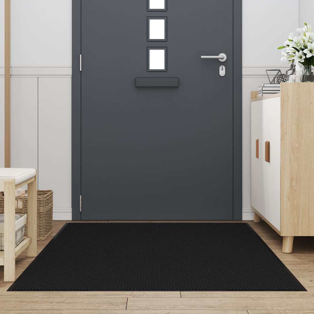 Deurmat 115x200 cm zwart – afbeelding 2
