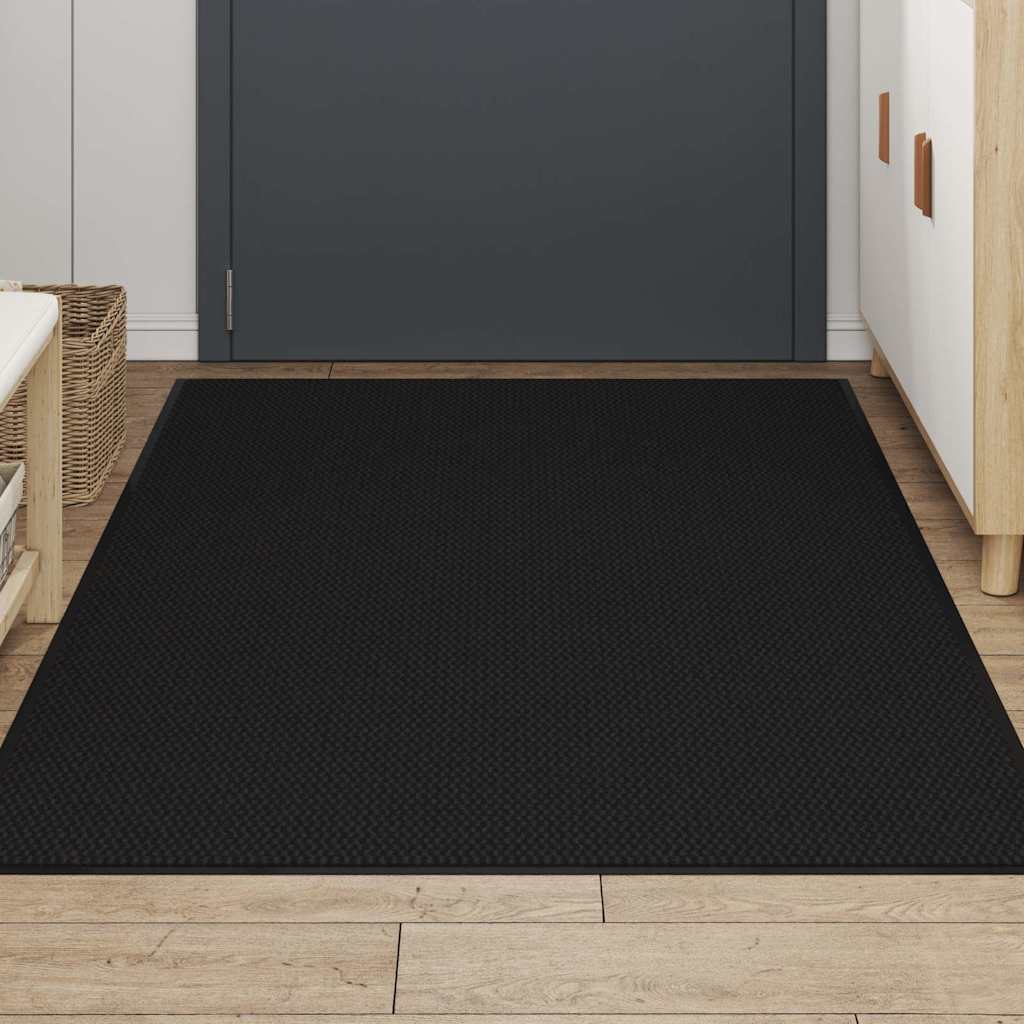 Deurmat 115x200 cm zwart – afbeelding 3