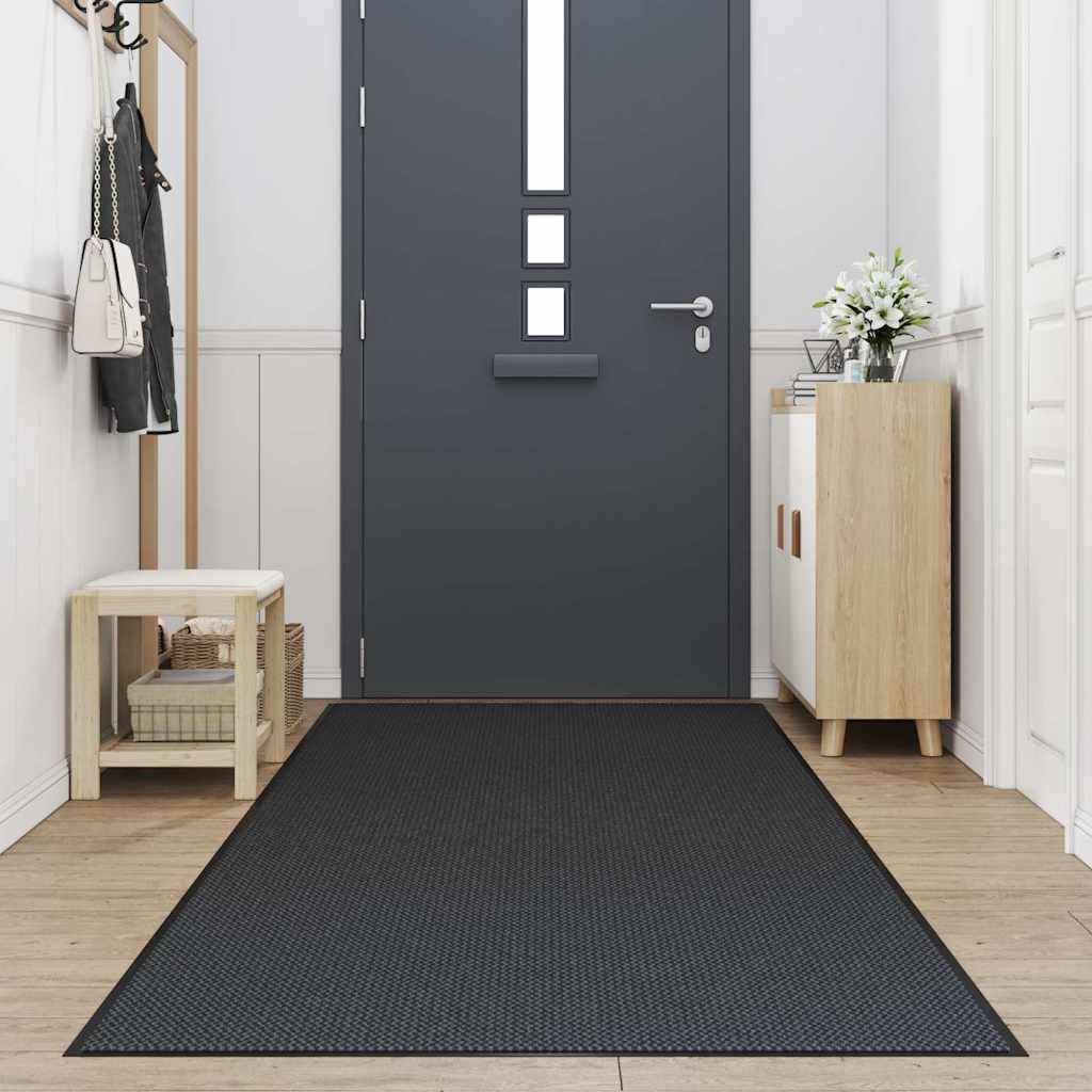 Deurmat 115x300 cm zwart – afbeelding 2