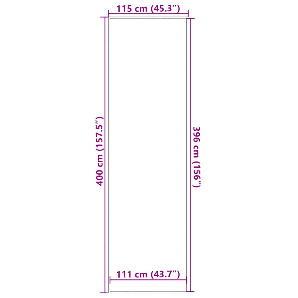Deurmat 115x400 cm blauw – afbeelding 7