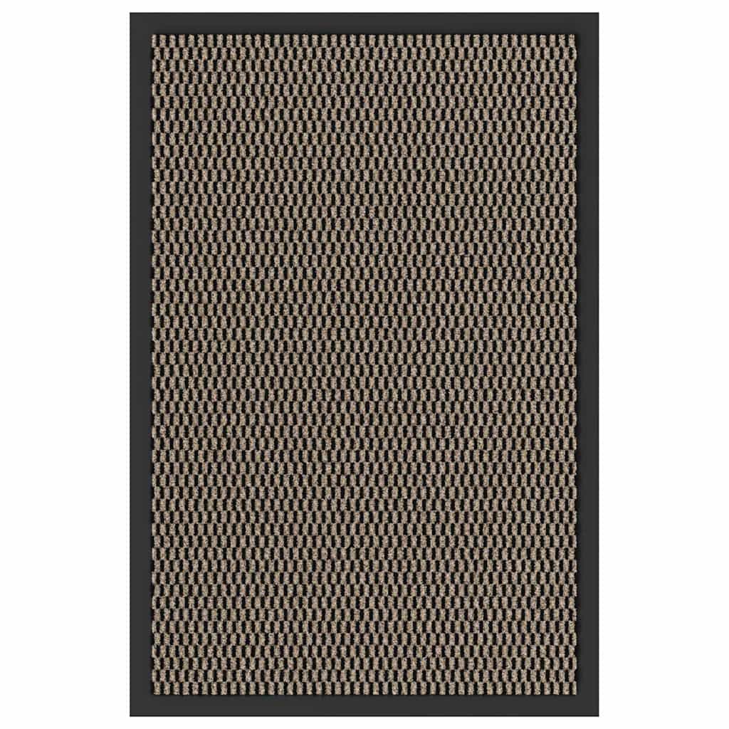 Deurmat 40x60 cm bruin