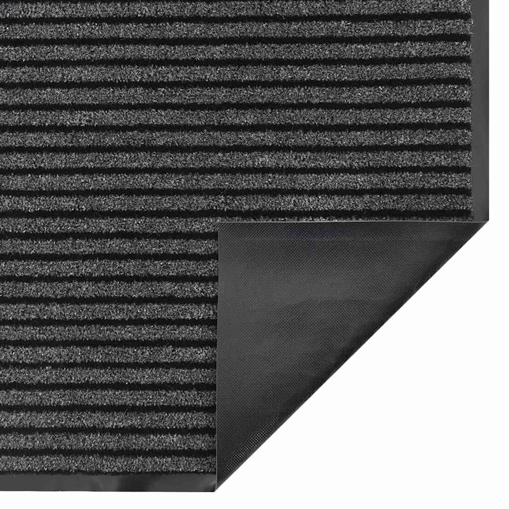 Deurmat Zwart 60 x 90 cm Polypropyleen – afbeelding 5