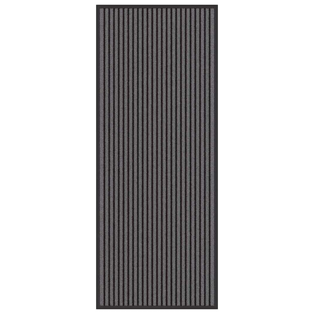 Deurmat Zwart 60 x 150 cm Polypropyleen – afbeelding 2