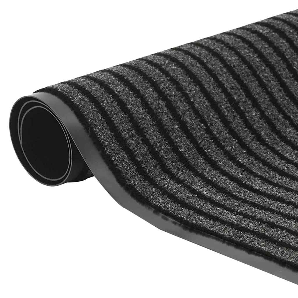 Deurmat Zwart 60 x 150 cm Polypropyleen – afbeelding 4