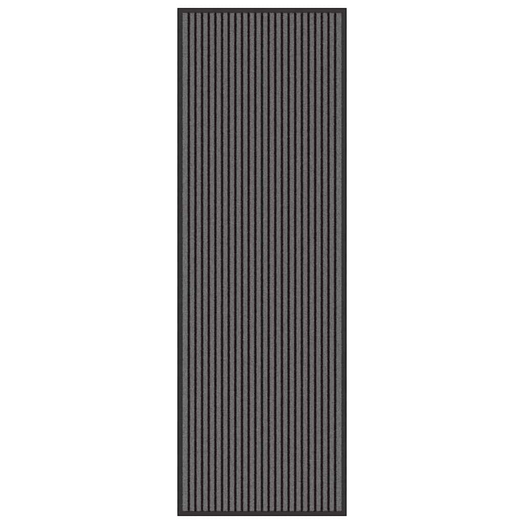 Deurmat Zwart 60 x 180 cm Polypropyleen – afbeelding 2