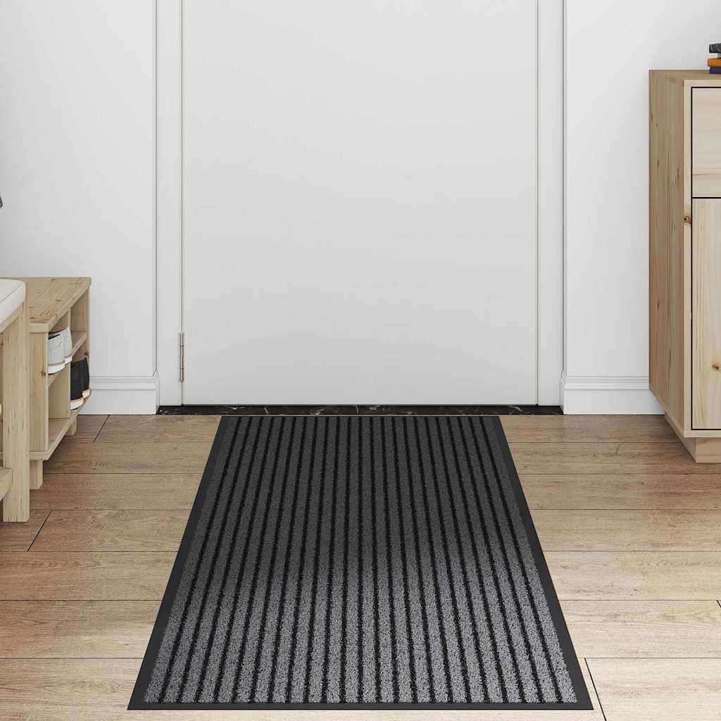 Deurmat Zwart 60 x 180 cm Polypropyleen – afbeelding 3