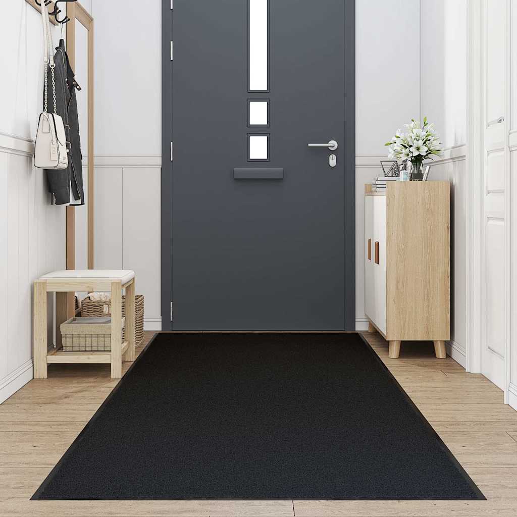 Deurmat 115x400 cm zwart – afbeelding 2