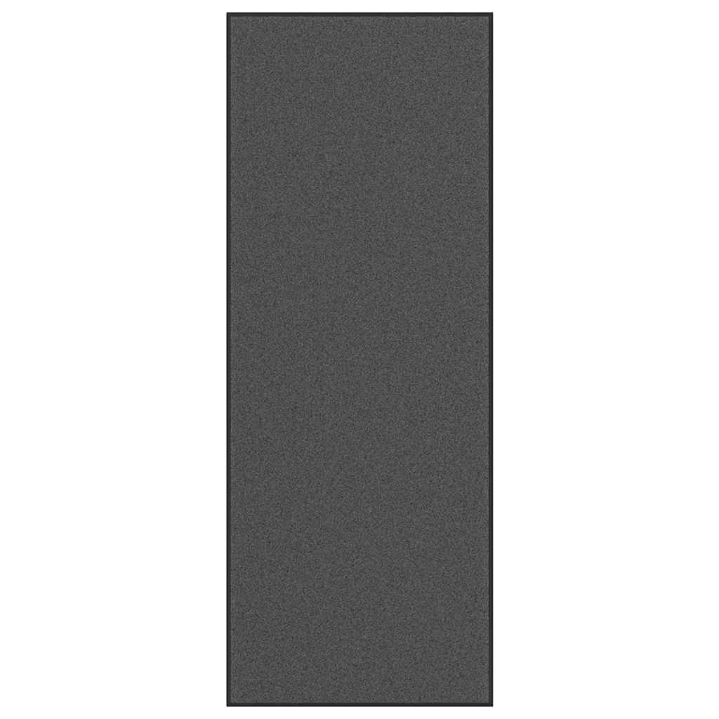 Deurmat 115x300 cm antracietkleurig