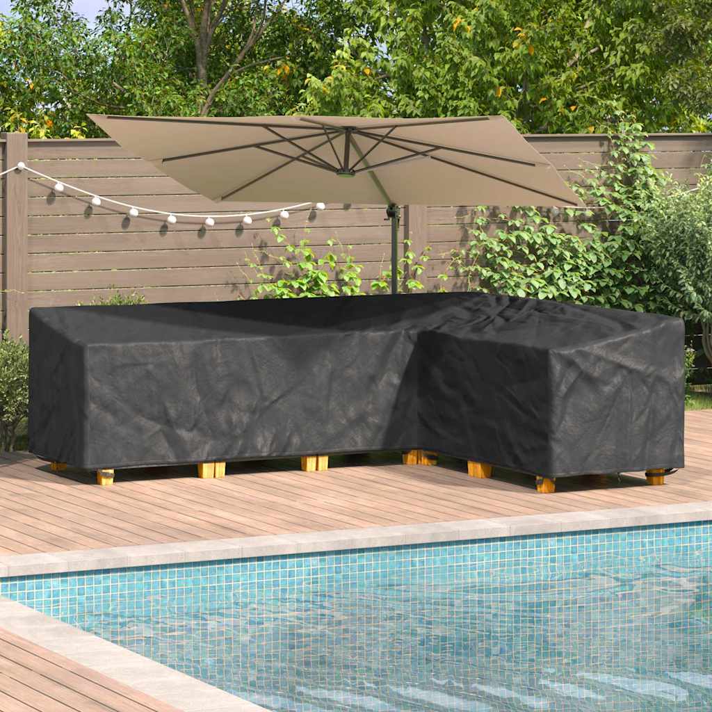 Meubelhoes Zwart 286 x 222 x 80 cm