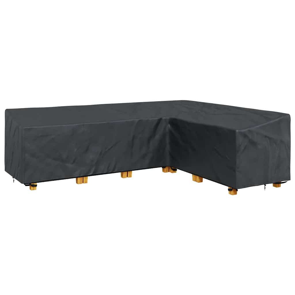 Meubelhoes Zwart 286 x 222 x 80 cm – afbeelding 3