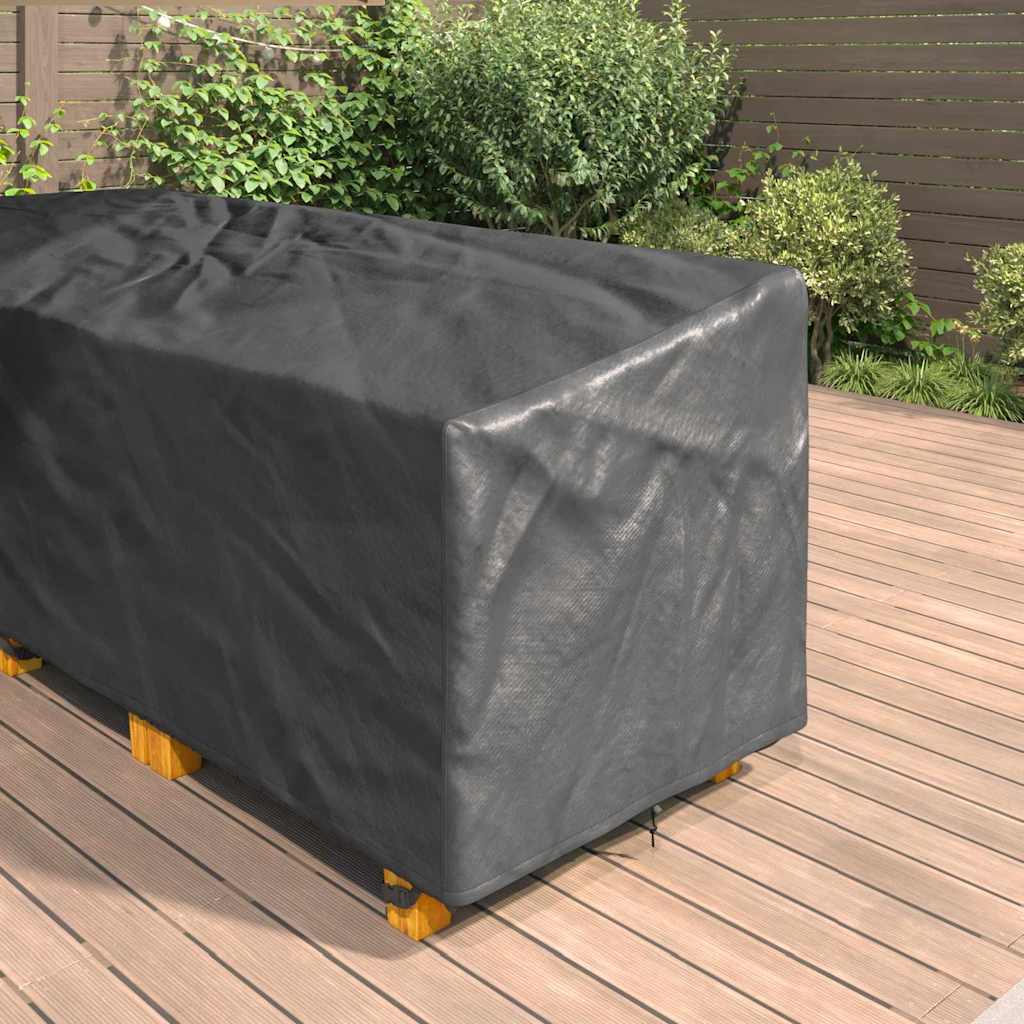 Meubelhoes Zwart 286 x 222 x 80 cm – afbeelding 4