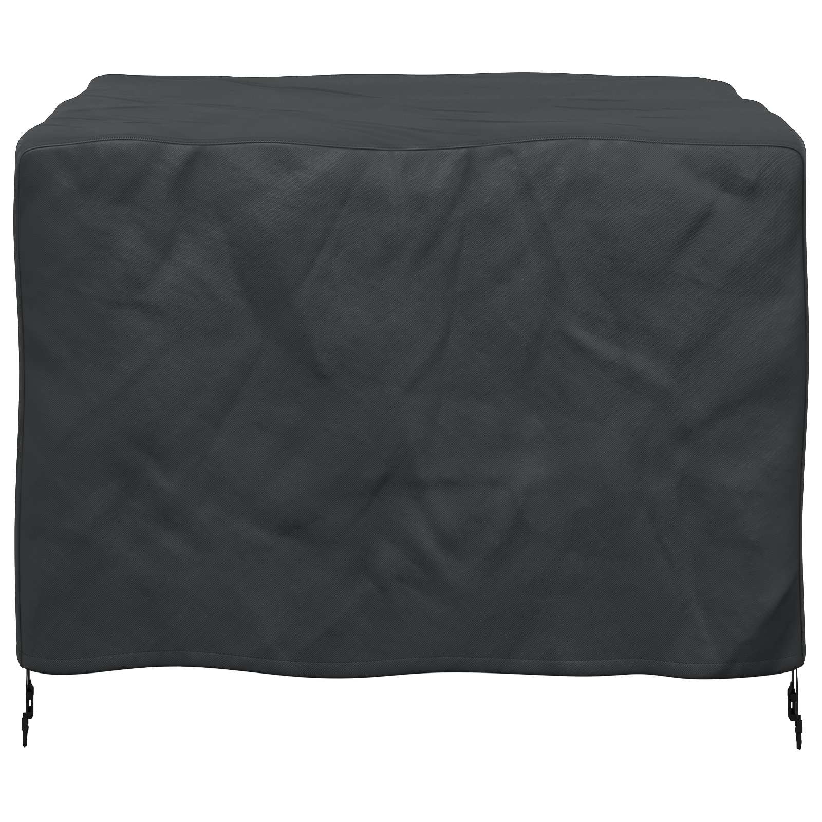 Meubelhoes Effen Zwart 113 x 113 x 73 cm 420D – afbeelding 5
